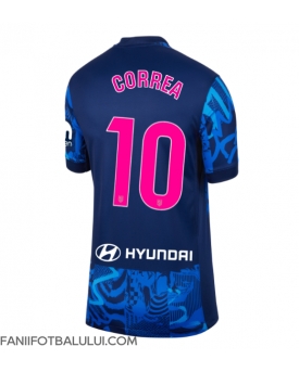 Atletico Madrid Angel Correa #10 Tricou Fotbal Replică 2024-25 Femei Treilea
